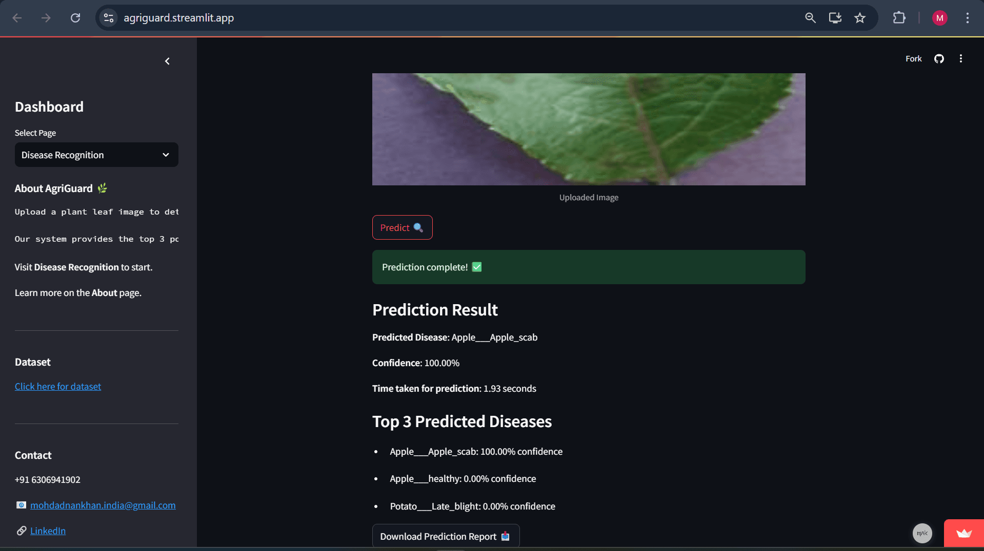 Plant Disease Detection preview
